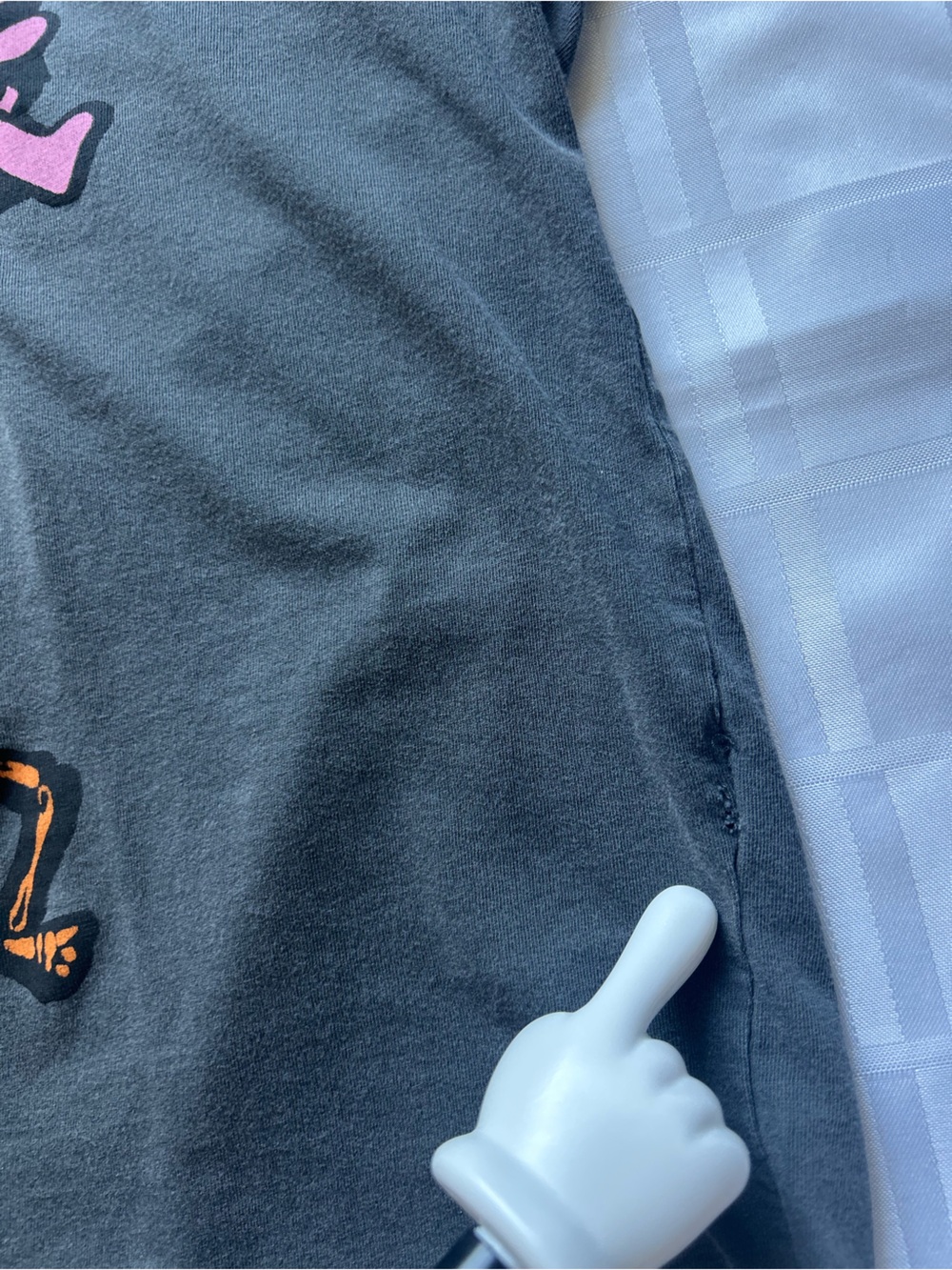 H&M Divided x Grateful Dead We are Everywhere Oversized Grey T-shirt - Picture 8 of 10